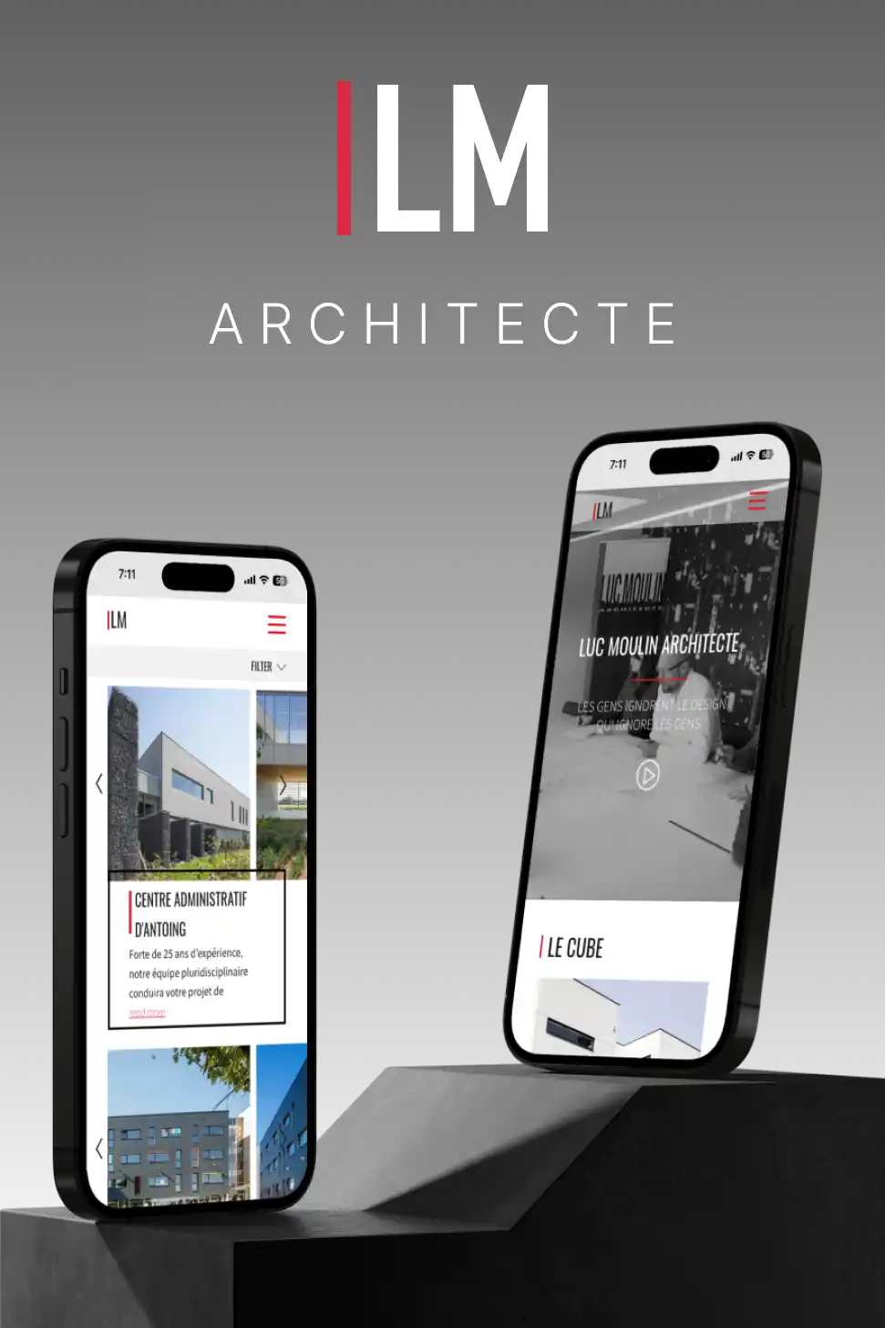 LM Architecte’s Website Redesign: Blueprint for Success