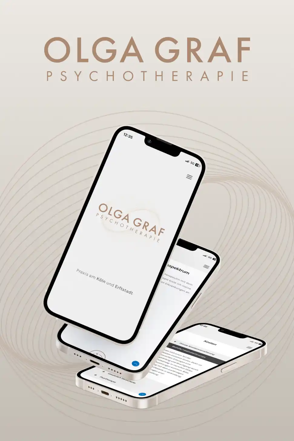 Olga Graf Psychotherapie’s Website: Empowering Mental Wellness